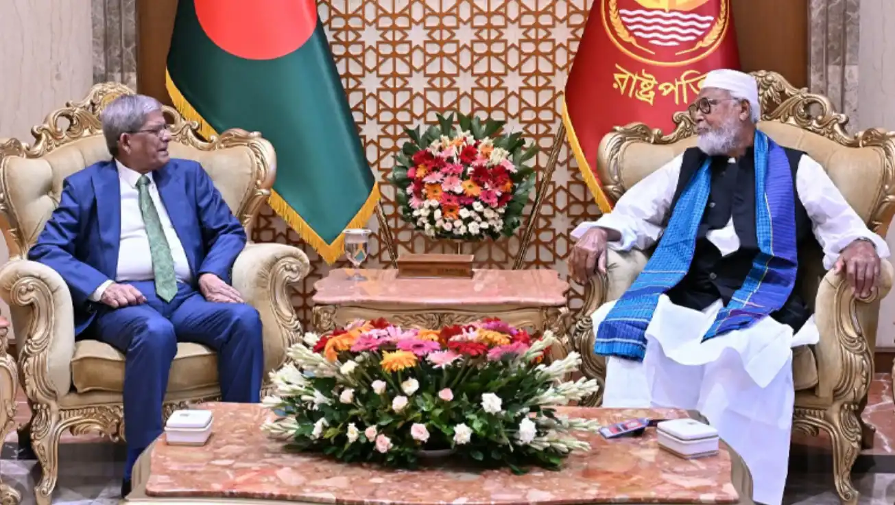 রাষ্ট্রপতির সঙ্গে কাদের সিদ্দিকীর সৌজন্য সাক্ষাৎ