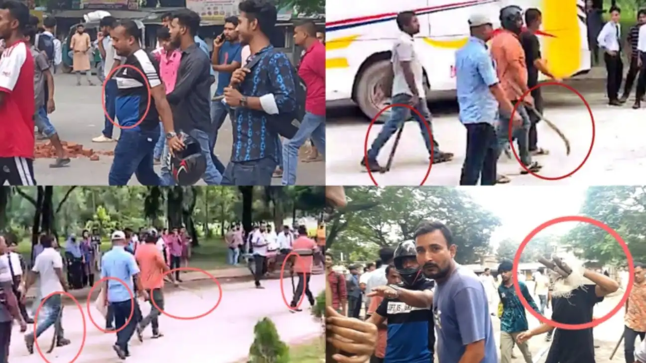 ইবিতে ছাত্রদল-শিবির সংঘর্ষ, জানা গেল ১৯ অস্ত্রধারীর পরিচয়
