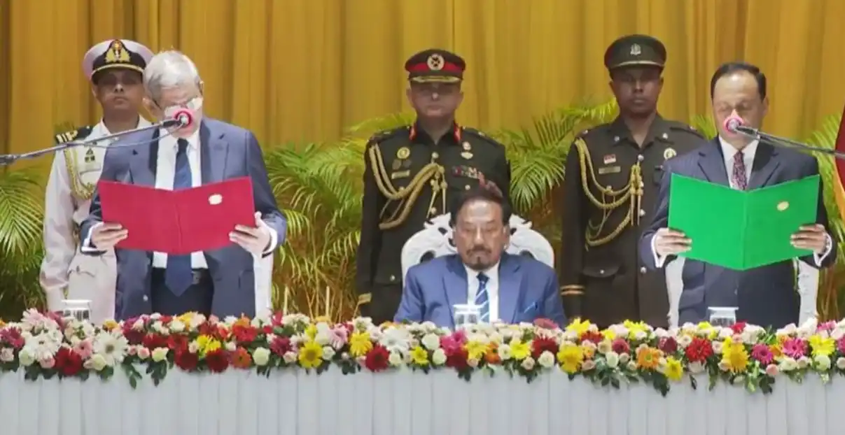 শপথ নিলেন নয়া রাষ্ট্রপতি মির্জা ফখরুল ইসলাম আলমগীর