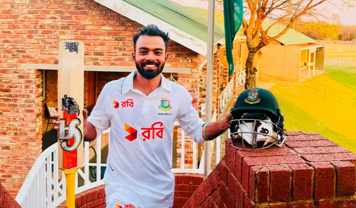 যেই মাঠে বিশ্বজয়, সেই মাঠেই তাওহীদের ট্রিপল সেঞ্চুরি